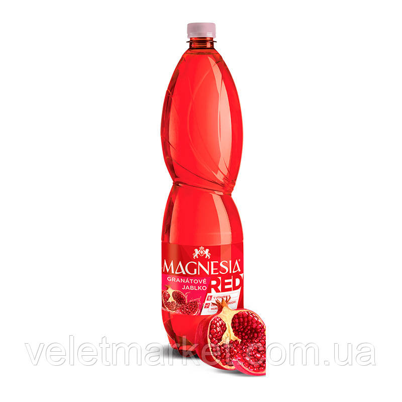 Magnesia Red сильногазована з соком граната 1,5л