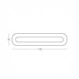 ДЕКОРАТИВНА ВСТАВКА ДЛЯ РУЧКИ Z-1804 2ШТ., фото 2