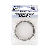 Дріт з пам'яттю Beadalon, для браслетів (круглий переріз), діаметр 5,1 см, 19 витків, нержавіюча сталь.