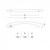 Ручка DND FOLD 02, VIS-квадрат, чорний  (к-т), фото 3