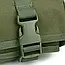 Тактичний килим складний 200х70 см із системою Molle, Олива / Килимок для ЗСУ / Армійський килимок для стрільби, фото 4