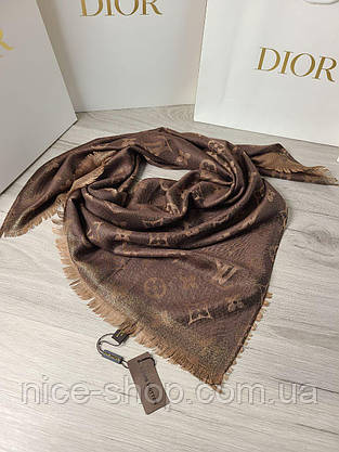 Хустка Louis Vuitton тонкий кашемір, фото 3