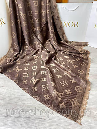 Хустка Louis Vuitton тонкий кашемір, фото 4