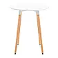 Стіл Ксав’єр Ніжки деревʼяні Біла 70, фото 2