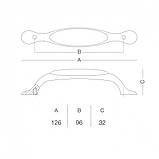 Ручка DND LUCE P 02, VIS-квадрат з накладкою під WC, матова бронза (к-т), фото 3