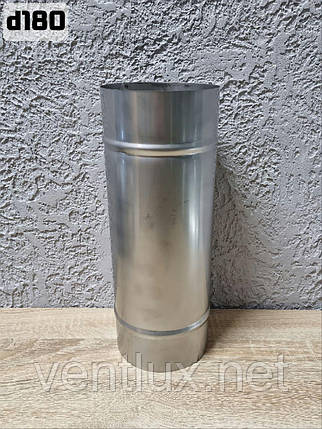 Труба нержавіюча AISI 304 L=500мм d-180, фото 1