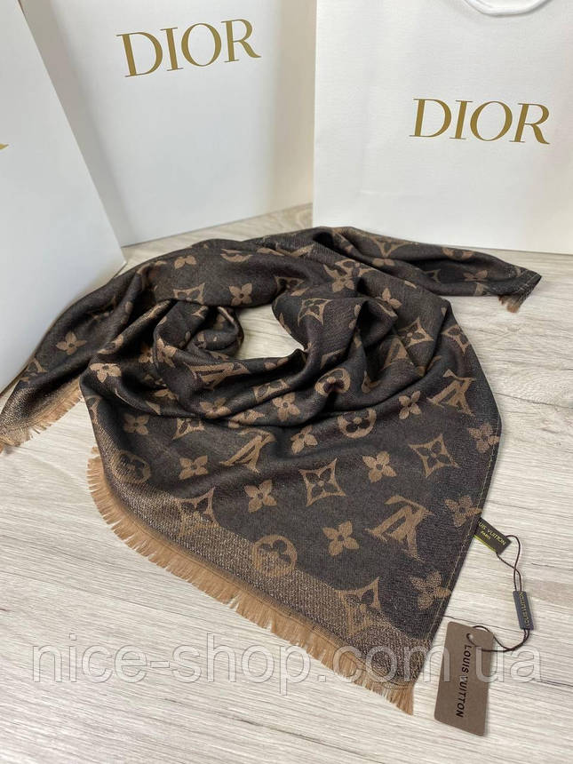 Хустка Louis Vuitton тонкий кашемір, фото 1