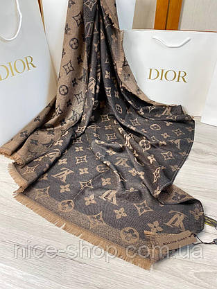 Хустка Louis Vuitton тонкий кашемір, фото 3