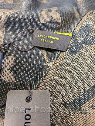 Хустка Louis Vuitton тонкий кашемір, фото 4