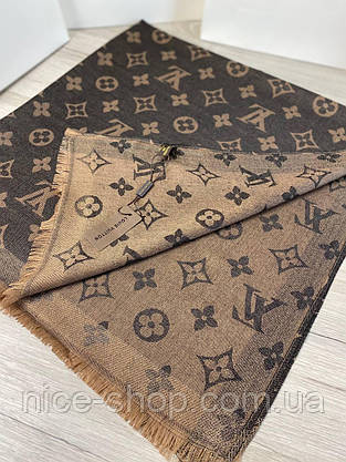 Хустка Louis Vuitton тонкий кашемір, фото 6