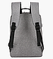 Чоловічий міський рюкзак з USB / рюкзак зі світловідбивними вставками / Рюкзак для ноутбука Сірий, фото 5