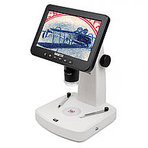 Відеомікроскоп Sigeta Numeric Pro 10x-300x 5 MP 7" LCD | Цифровий, з екраном, USB-підключення | Для навчання, роботи, досліджень, фото 2