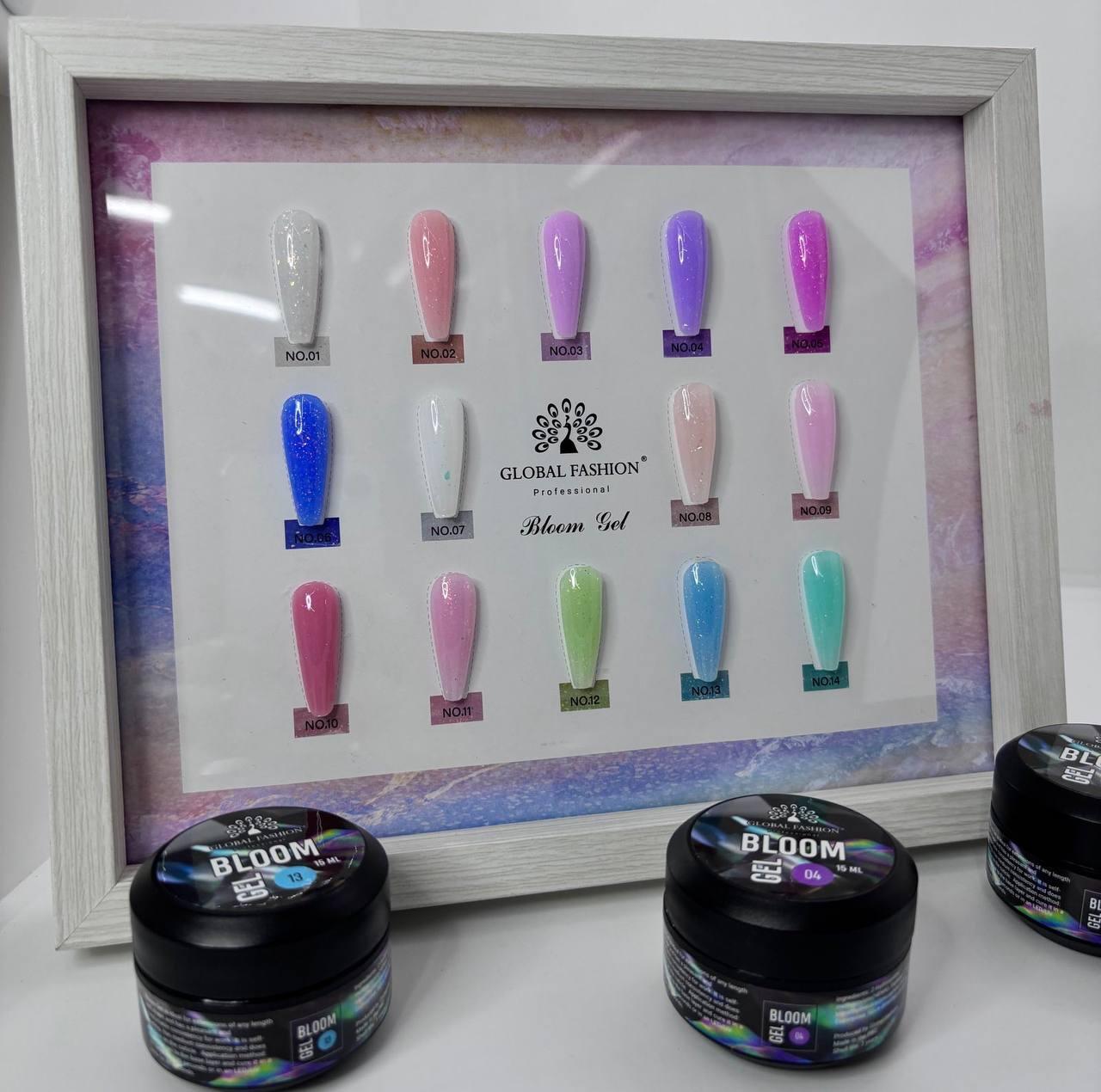 Моделювальний гель для нігтів Global Fashion Bloom Gel 15g