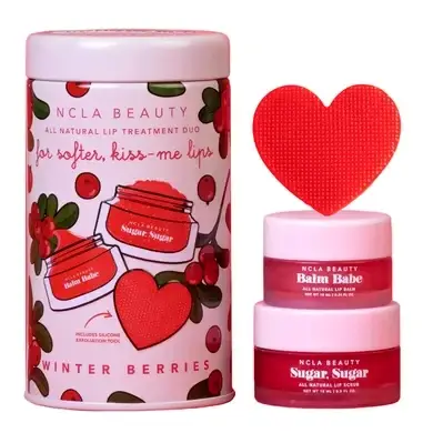 Подарунковий набір для догляду за губами «Брусниця» NCLA Beauty Winter Berries Lip Care Set (722885), фото 1