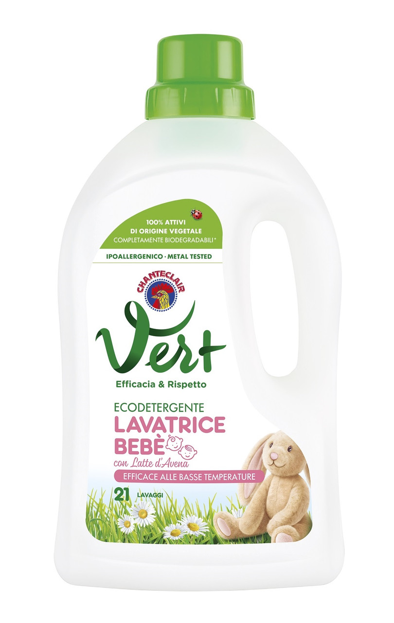 Засіб для прання дитячих речей ChanteClair Vert Bebe 1071мл 21 прання, фото 1