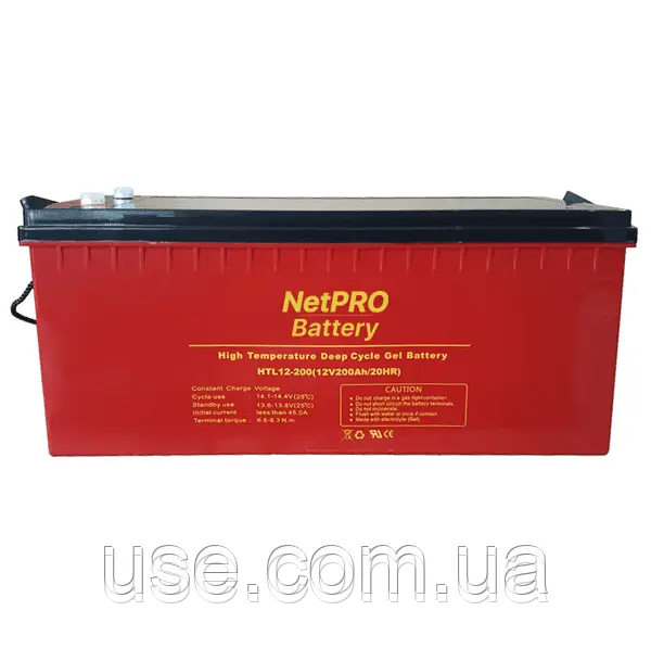 Акумулятори для електричного навантажувача, 200 ампер годин, Ah, 12 V, для автокара, електровізка