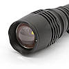 Ручний LED ліхтар T62 на 2 акумулятори 18650 / Потужний туристичний ліхтарик із зумом, фото 4