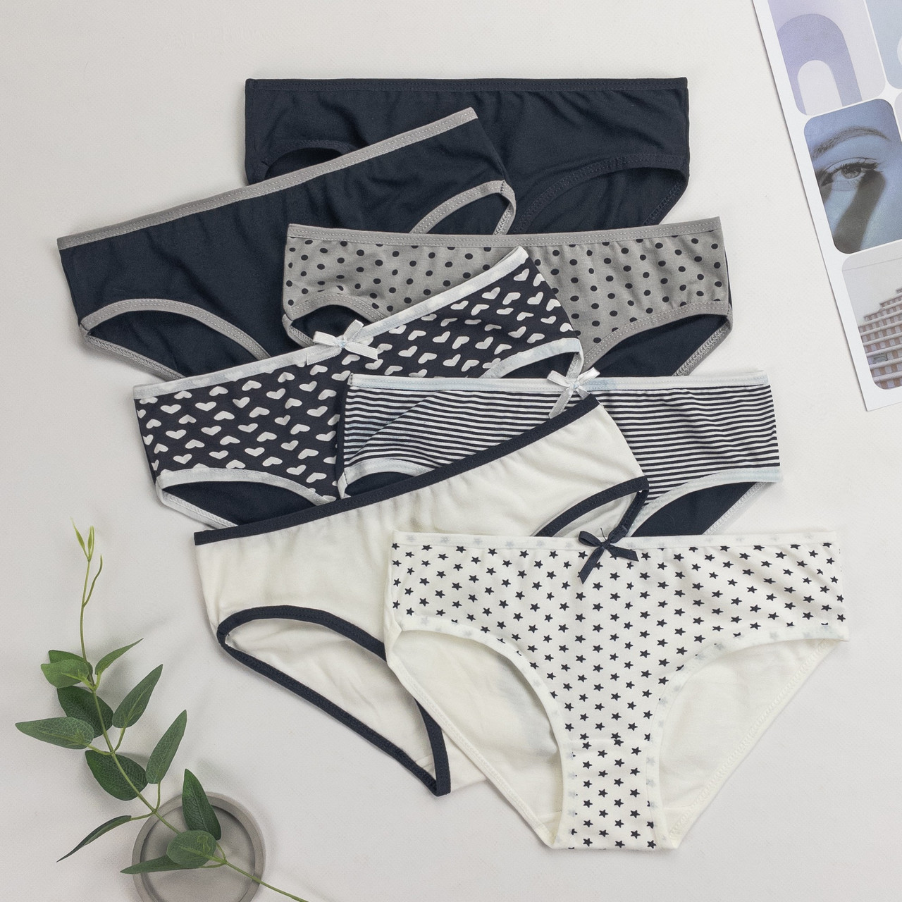 Труси сліпи дитячі тижневки Nicoleta (розміри: 4-5, 6-7 років) Туреччина | 7 шт.