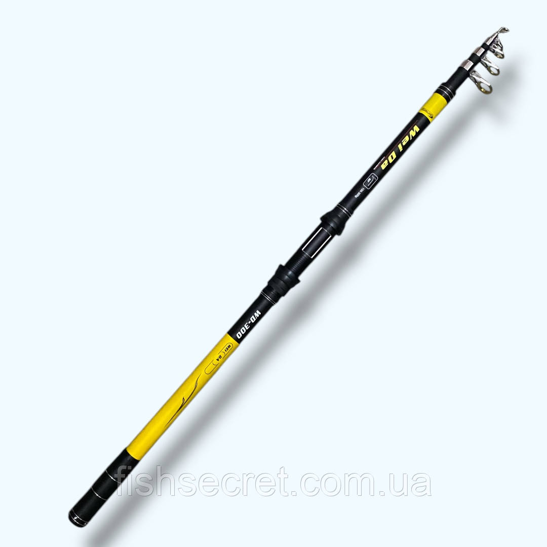 Телескопічний спінінг Weida 150-300г. 2.1м.