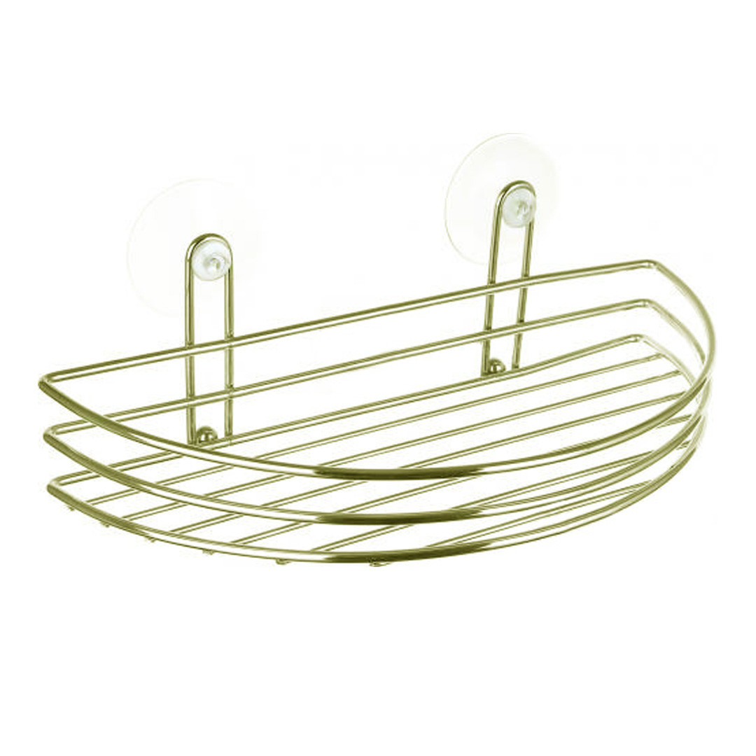 Полиця на присосках Lemax 260х133х85 золото (EBA-10600 OT)