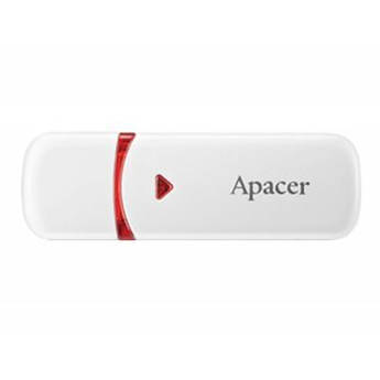 Компактний і стильний флешнакопичувач USB 32 GB Apacer AH333 White — зручне рішення для зберігання даних.