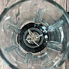 Стаціонарний блендер з кавомолкою 1,5л, від мережі, ZP-068 / Блендер подрібнювач / Блендер з чашею, фото 7