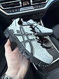 Жіночі кросівки Asics Gel Kahana 8 весна-осінь-літо повсякденні (білі з чорним). Живе фото, фото 4