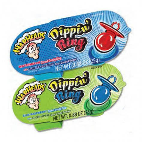 Warheads Sour Dippin Rings 25g, фото 1