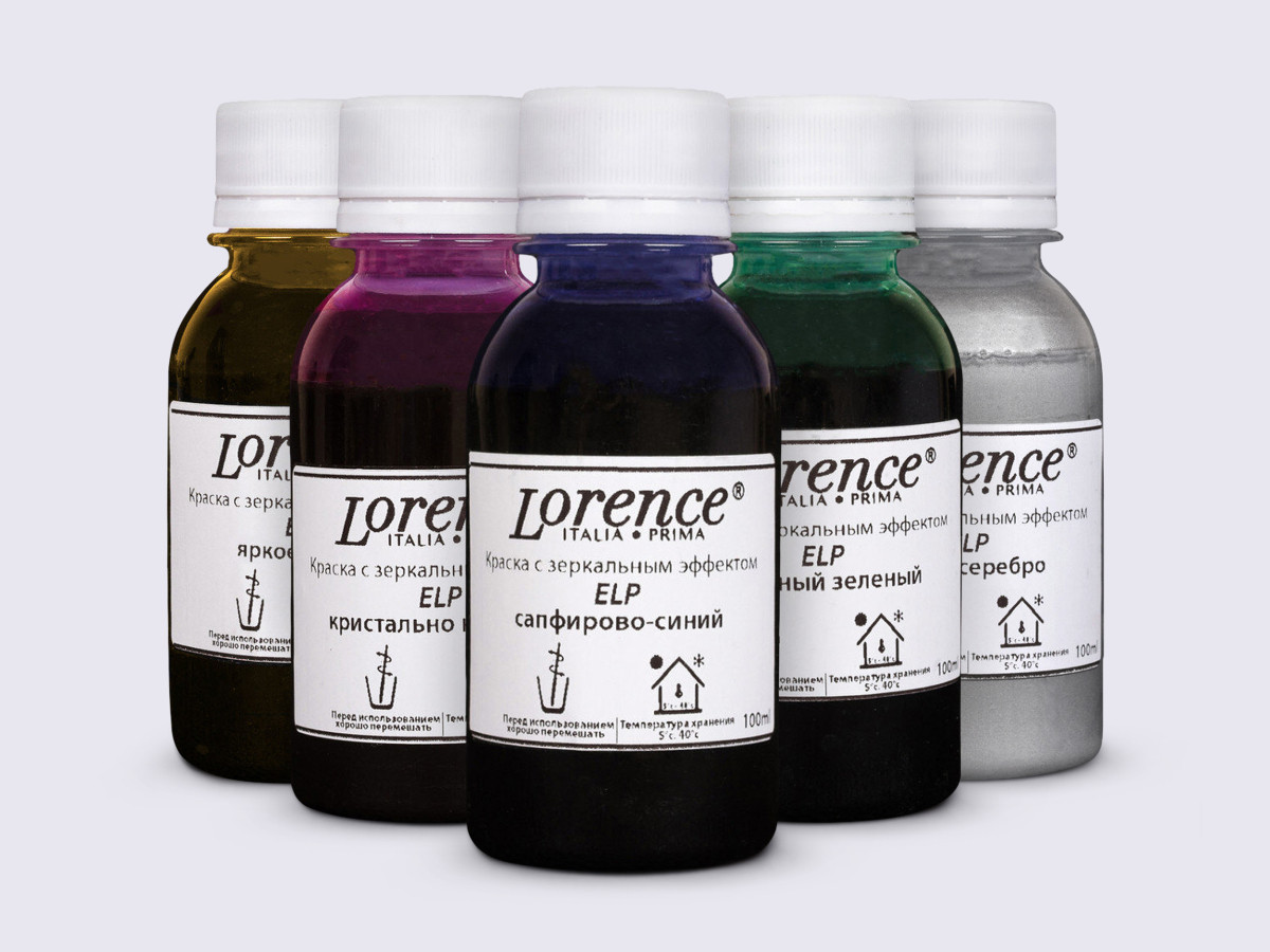 Фарба з дзеркальним ефектом 100мл - ELP Lorence
