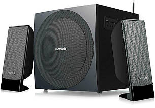 Акустична система MICROLAB M-300U 2.1, 38W, mini-jack/USB/SD/FM, чорний