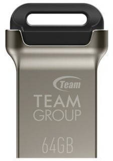 Флешнакопичувач USB 3.0 64 GB Team C162 Metal, міцний металевий корпус, висока швидкість передавання даних (
