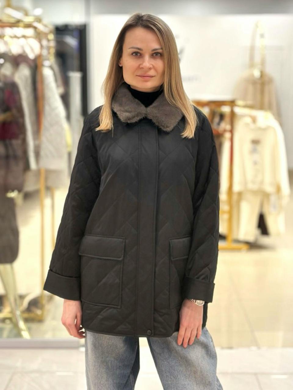 Жіноча куртка CHANEVIA 25130 Black, фото 1