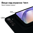 Чохол Silicone case для Samsung J4 Plus (25) Black чорний, фото 6