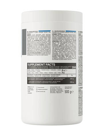 Креатин Моногідрат Ostrovit Creatine Monohydrate 500 г Польща смак Манго, фото 3