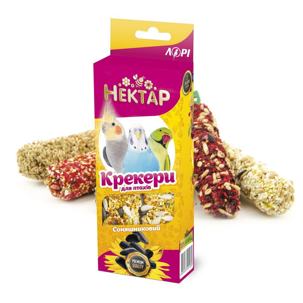 Ласощі-крекери для папуг Соняшниковий Лорі "Нектар" СХ 2 шт/уп