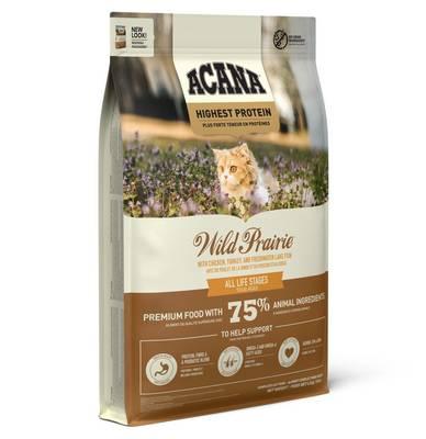 Сухий корм для кошенят та кішок Acana (Акана) Wild Prairie Cat з куркою та рибою 4.5 кг