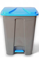 Пластикове сміттєве відро з педаллю 80 літрів