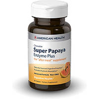 Super Papaya Enzyme Plus American Health, 90 жувальних таблеток