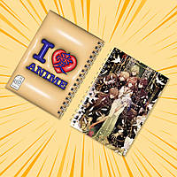 Блокнот на пружині в клітинку 48 арк. Amnesia / Амнезія 016