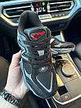 Жіночі кросівки New Balance 9060 Black Grey весна осінь демісезонні чорні. Живе фото, фото 6