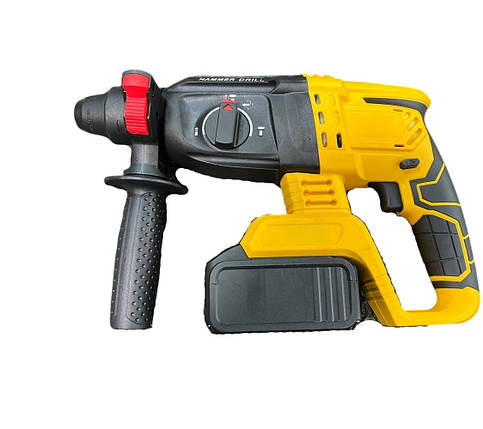 Перфоратор акумуляторний у кейсі професійний DeWalt на два акб (5), фото 1