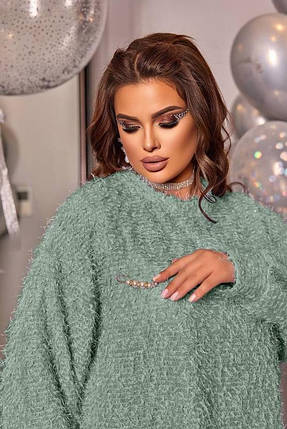 Стильна жіноча сукня, тканина "Ангора" 48, 50, 52 розмір 48, фото 2