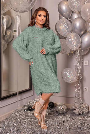 Стильна жіноча сукня, тканина "Ангора" 48, 50, 52 розмір 48, фото 1