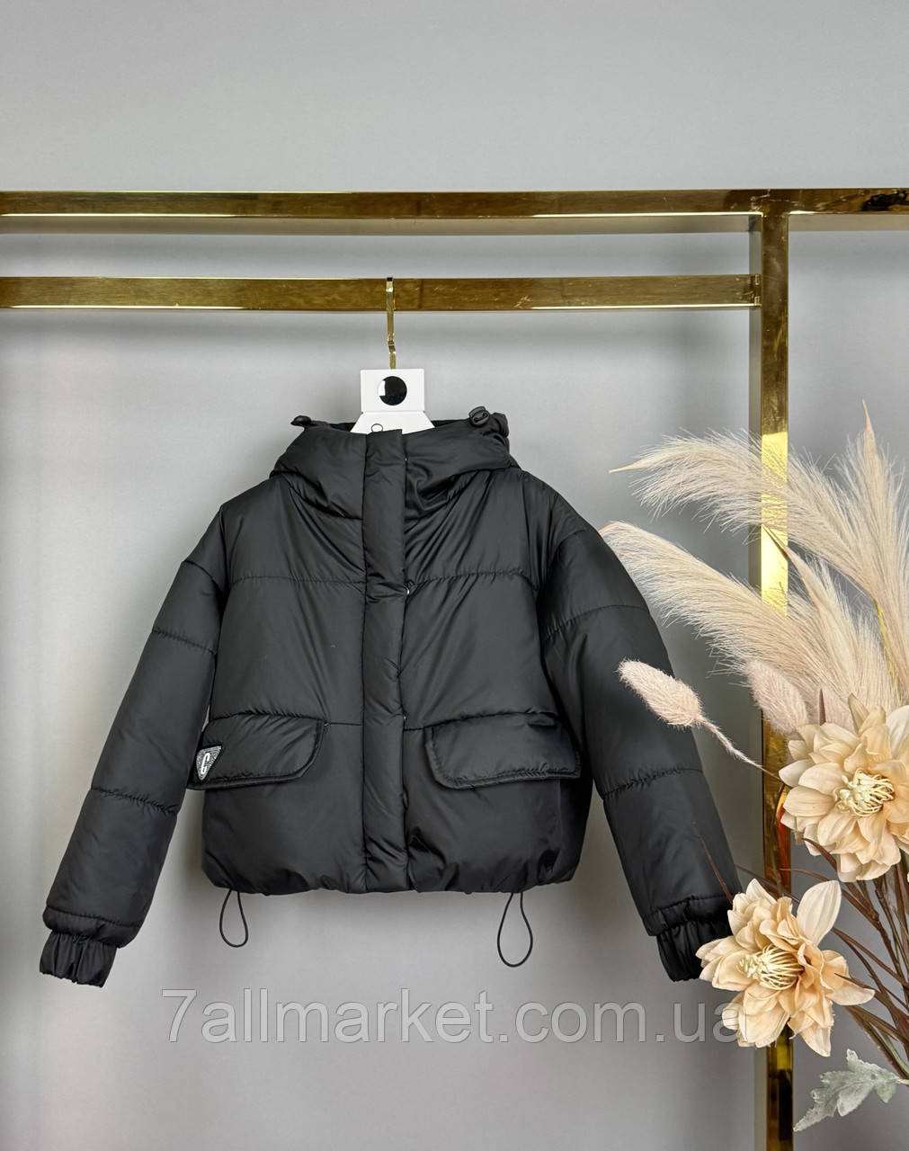 Куртка дитяча демісезонна на дівчинку 116-140 см (4 кв) "DFK" купити недорого від прямого постачальника, фото 1