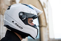 Мото шолом LS2 FF353 RAPID SOLID White