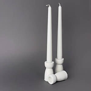 Підсвічник довгий з архітектурного бетону.Тримач свічок