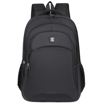 Рюкзак міський великий на 4 відділення / Рюкзак для ноутбука / Чоловічий міський рюкзак Чорний