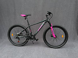Підлітковий гірський велосипед Viper 075-С Al 24" рама 13 сіро-рожевий