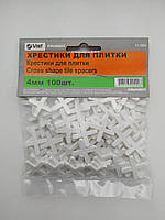 Хрестики для плитки 4мм, 100шт Favorit