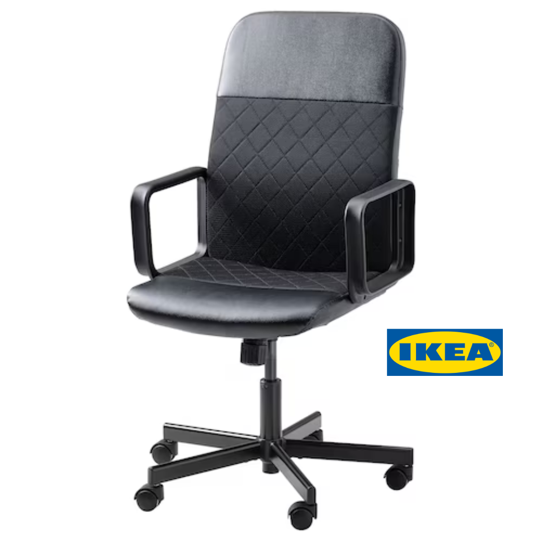 Офісний стілець IKEA RENBERGET (ІКЕА РЕНБЕРГЕТ). 60493546. Чорний